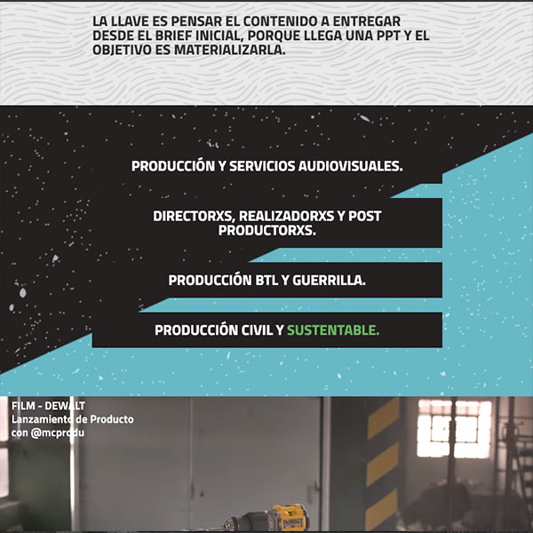 La Llave Produ Website